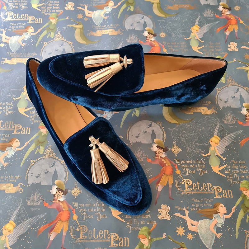 Mai™ - Retro slip-on with fringes