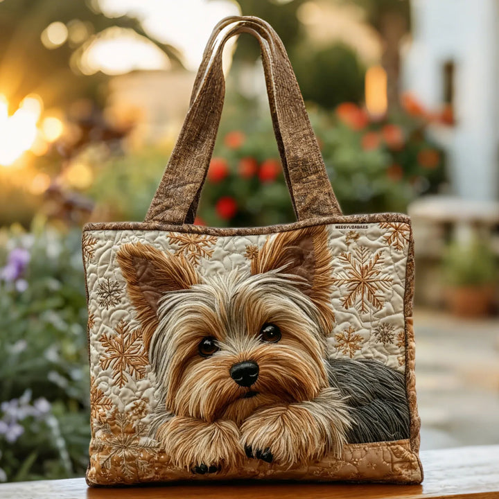 Handcrafted Tote Bag – Adorable Yorkshire