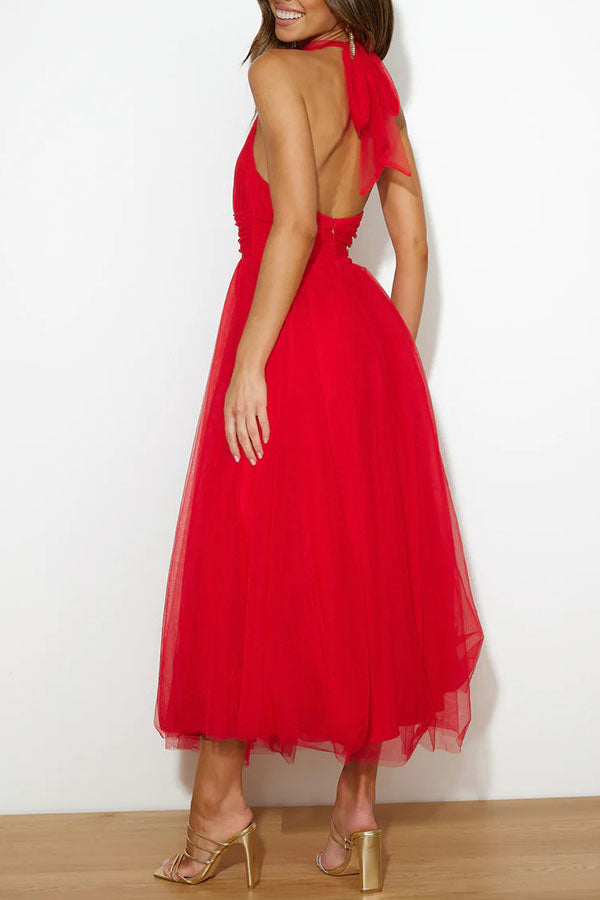 Phoebe - Long Skirt Midi Dress