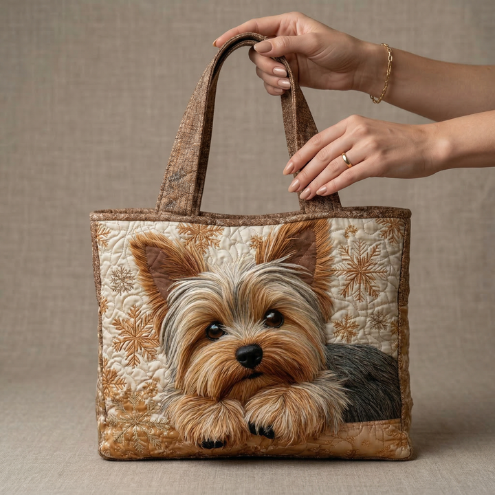 Handcrafted Tote Bag – Adorable Yorkshire