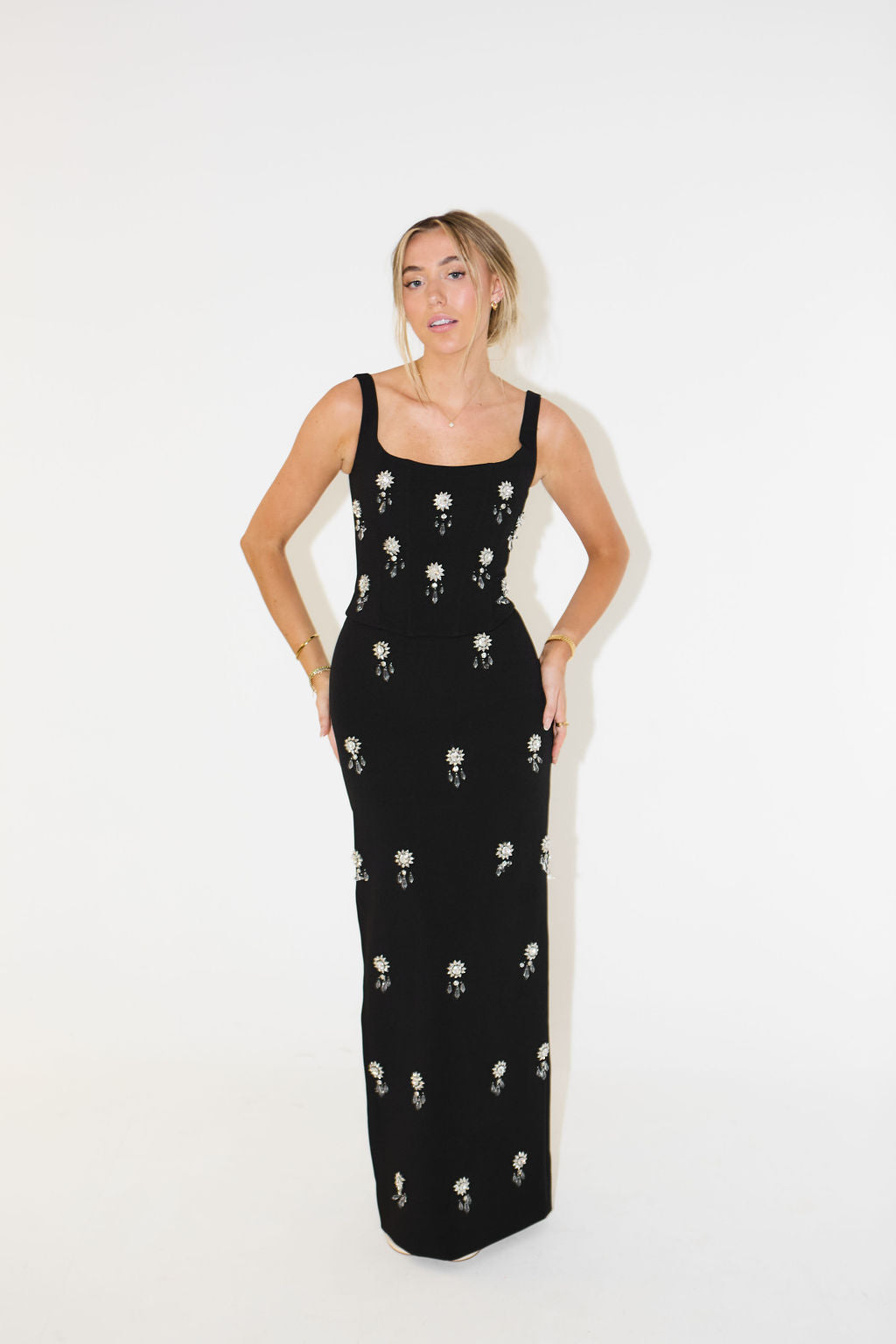 Crystal - Maxi Skirt Set